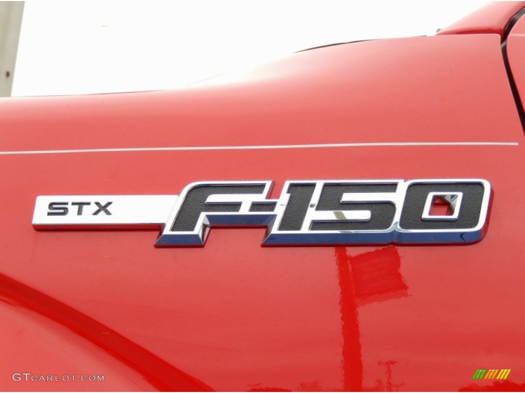 2014 F150 STX SuperCrew - Race Red / Steel Grey photo #5