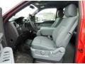Steel Grey Interior Photo for 2014 Ford F150 #91163799