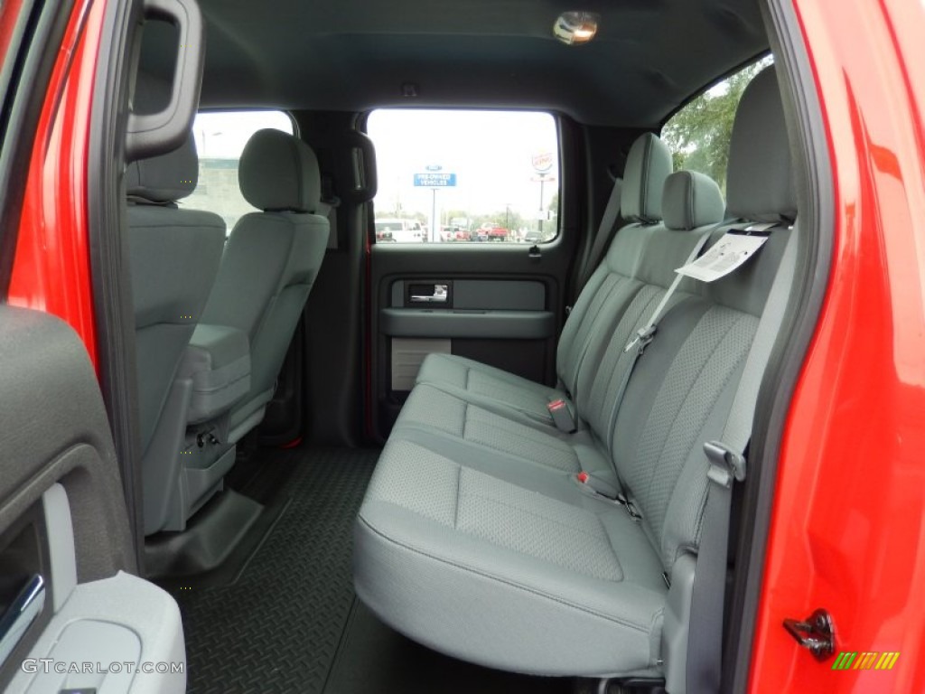 2014 Ford F150 STX SuperCrew Rear Seat Photo #91163814