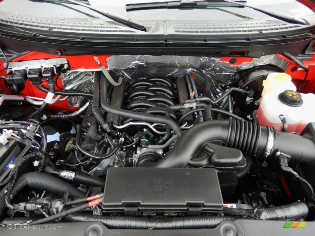 2014 Ford F150 STX SuperCrew 5.0 Liter Flex-Fuel DOHC 32-Valve Ti-VCT V8 Engine Photo #91163880