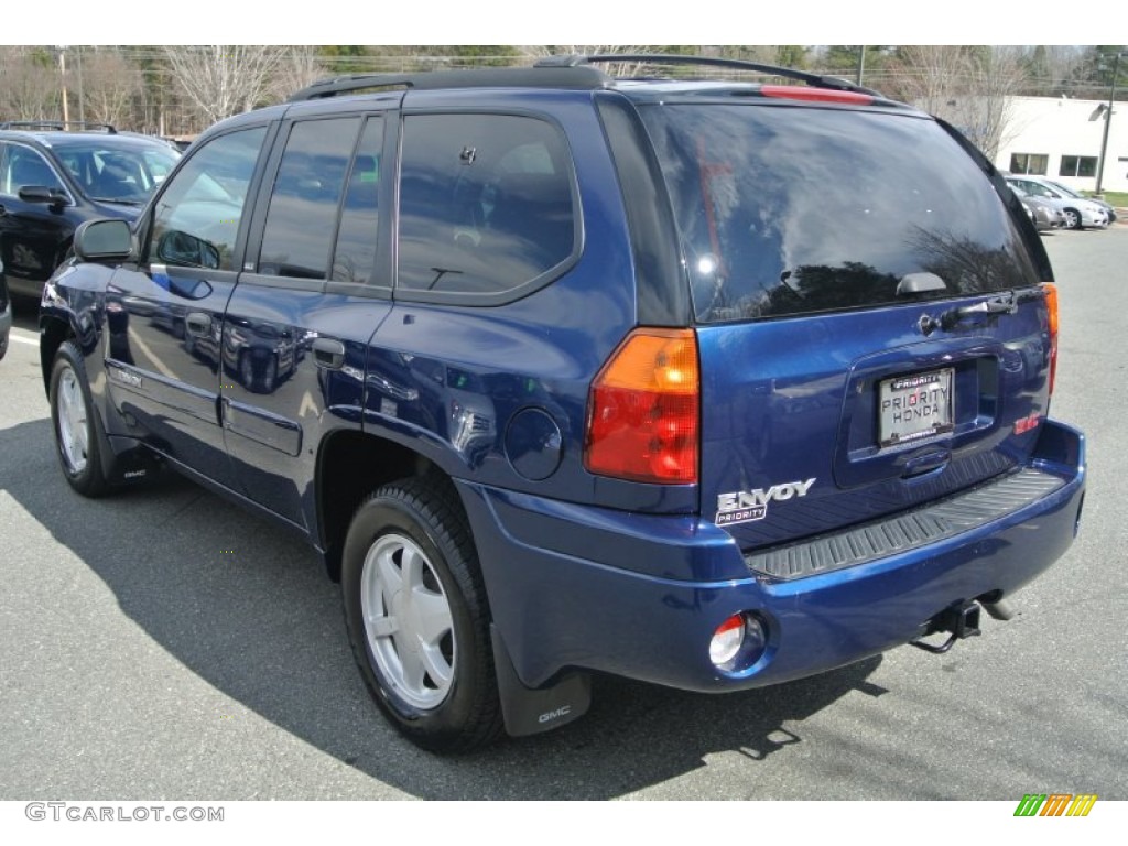 2002 Envoy SLE - Indigo Blue Metallic / Medium Pewter photo #4