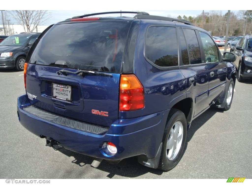 2002 Envoy SLE - Indigo Blue Metallic / Medium Pewter photo #5