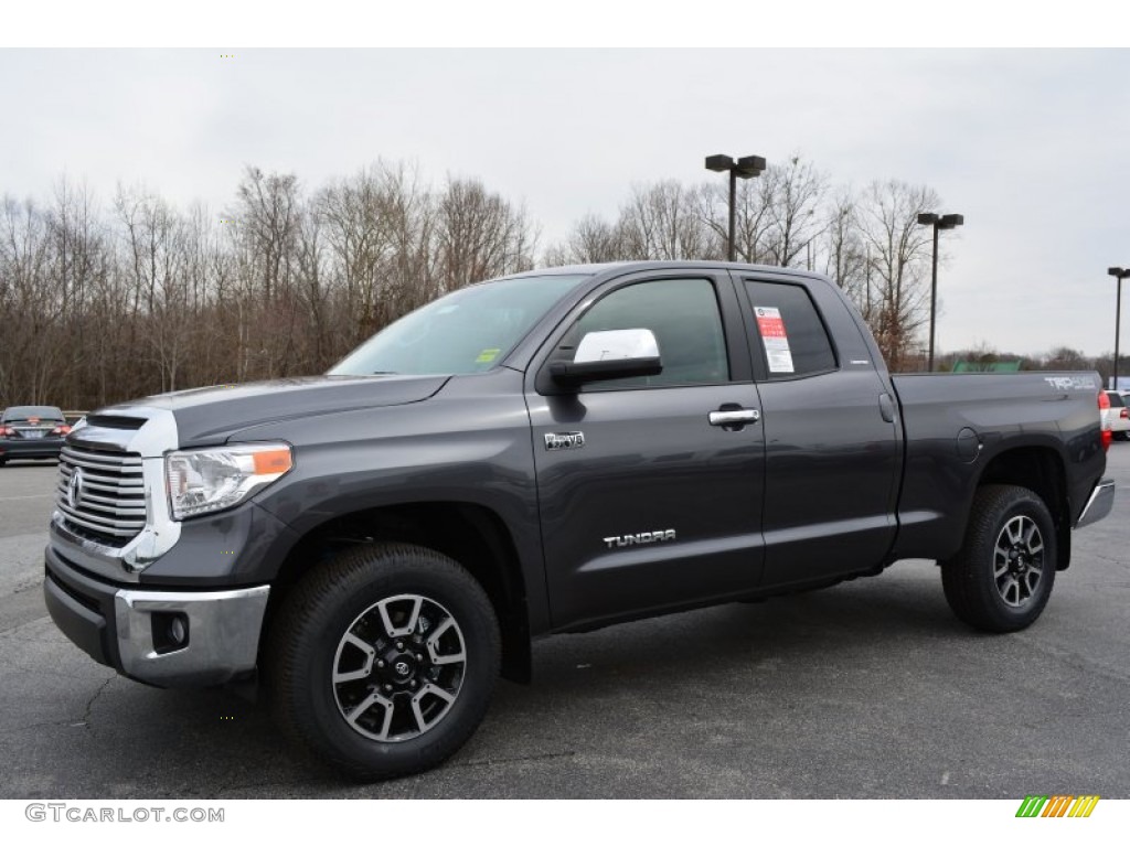 2014 Tundra Limited Double Cab 4x4 - Magnetic Gray Metallic / Graphite photo #3