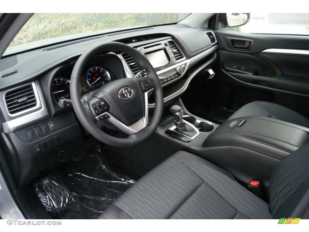 Black Interior 2014 Toyota Highlander LE AWD Photo #91169964