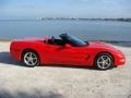Torch Red 2004 Chevrolet Corvette Convertible Exterior