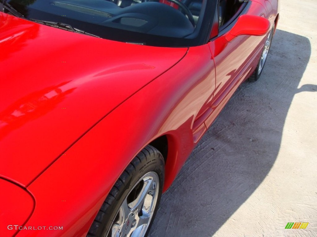 2004 Corvette Convertible - Torch Red / Black photo #10