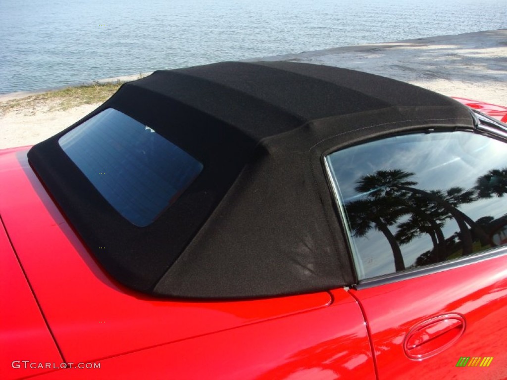 2004 Corvette Convertible - Torch Red / Black photo #22