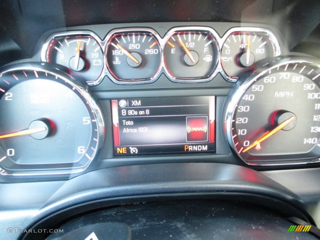 2014 GMC Sierra 1500 SLE Regular Cab 4x4 Gauges Photo #91175590