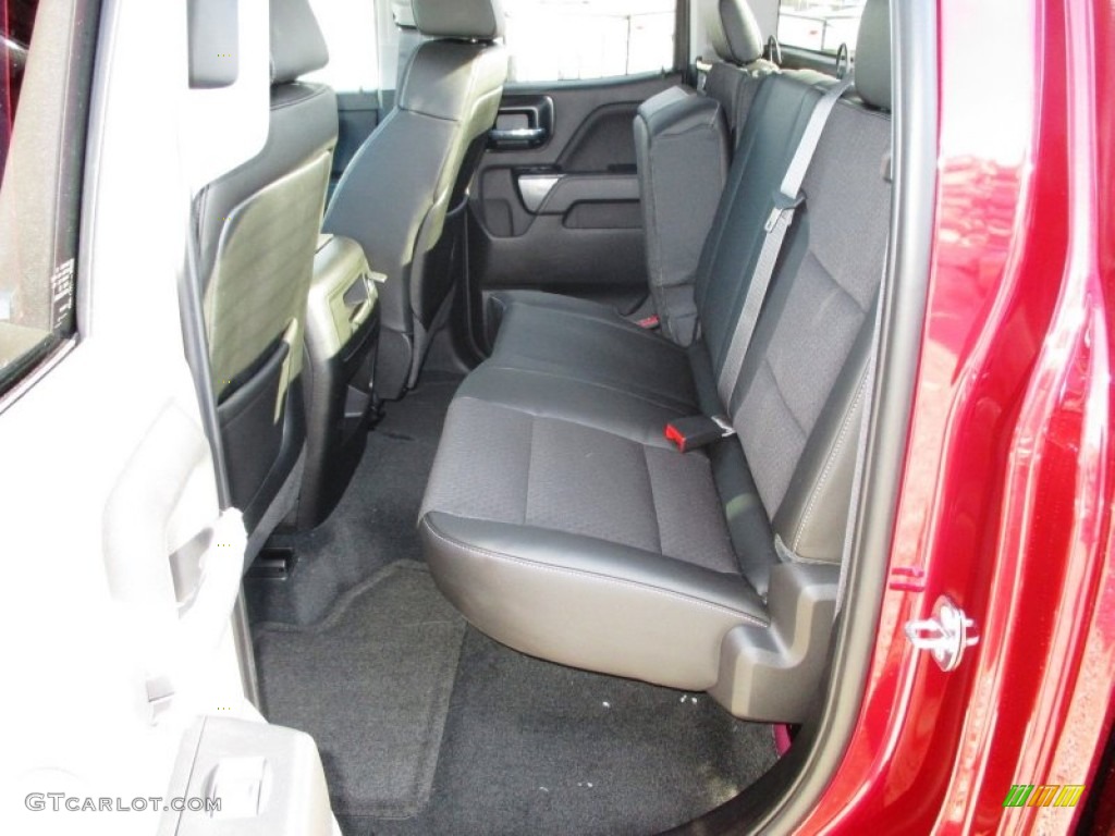 2014 Sierra 1500 SLE Double Cab 4x4 - Sonoma Red Metallic / Jet Black photo #28
