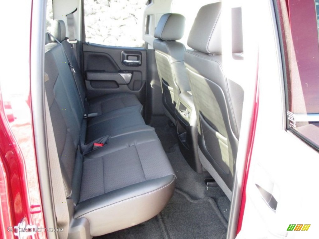 2014 Sierra 1500 SLE Double Cab 4x4 - Sonoma Red Metallic / Jet Black photo #32