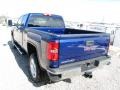 2015 Cobalt Blue Metallic GMC Sierra 2500HD SLE Double Cab 4x4  photo #32