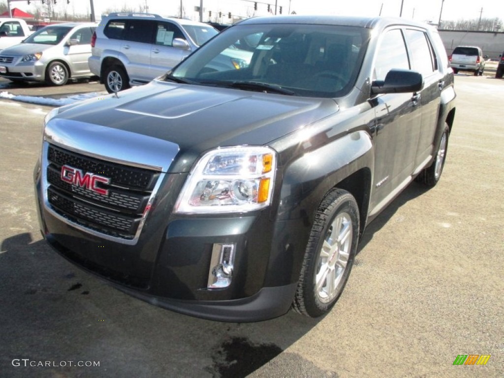 Ashen Gray Metallic 2014 GMC Terrain SLE AWD Exterior Photo #91178389