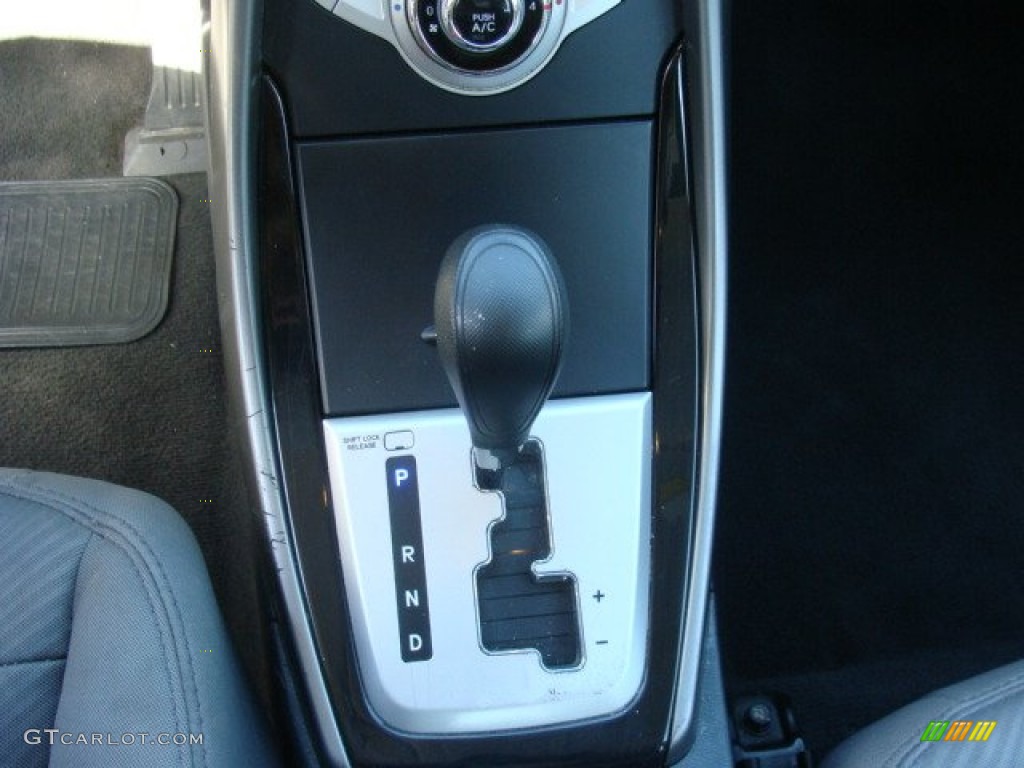 2012 Elantra GLS - Harbor Gray Metallic / Gray photo #17
