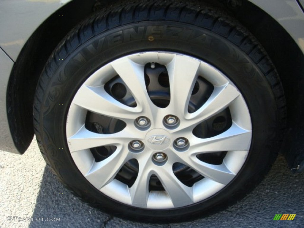 2012 Elantra GLS - Harbor Gray Metallic / Gray photo #25