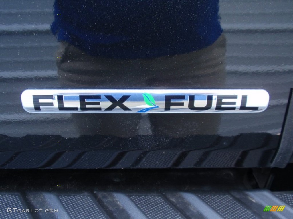 2014 F150 XLT SuperCrew 4x4 - Tuxedo Black / Steel Grey photo #20