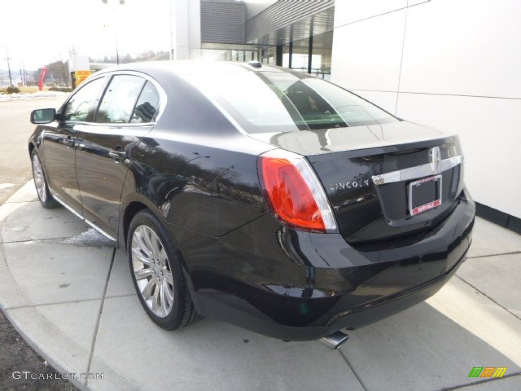 2012 MKS EcoBoost AWD - Tuxedo Black Metallic / Charcoal Black photo #3