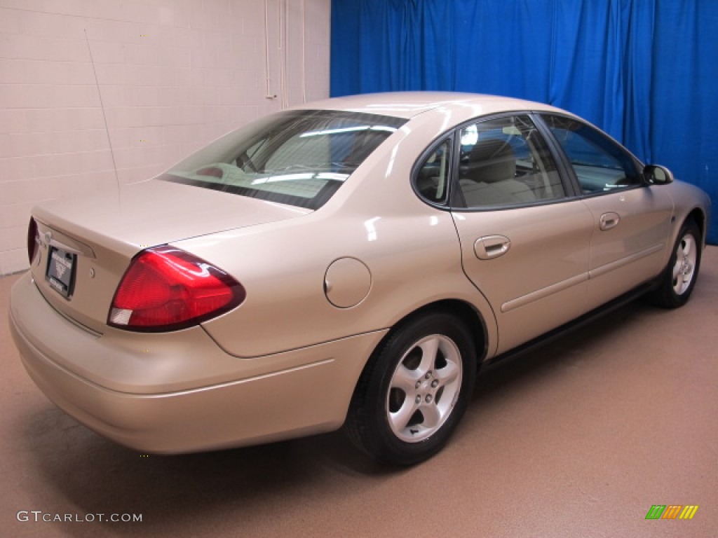 2001 Taurus SES - Harvest Gold Metallic / Medium Parchment photo #6