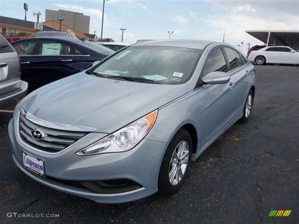 2014 Sonata GLS - Iridescent Silver Blue Pearl / Gray photo #1