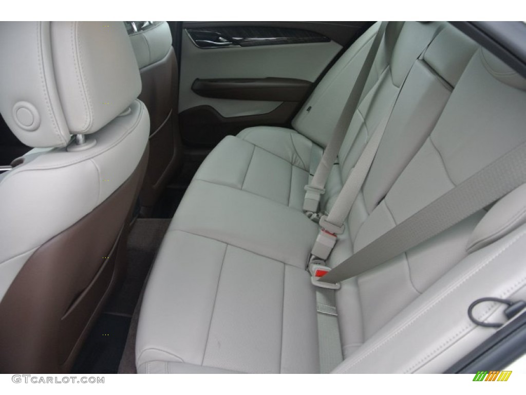 Light Platinum/Brownstone Interior 2014 Cadillac ATS 3.6L Photo #91183207