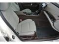 2014 Cadillac ATS Light Platinum/Brownstone Interior Front Seat Photo