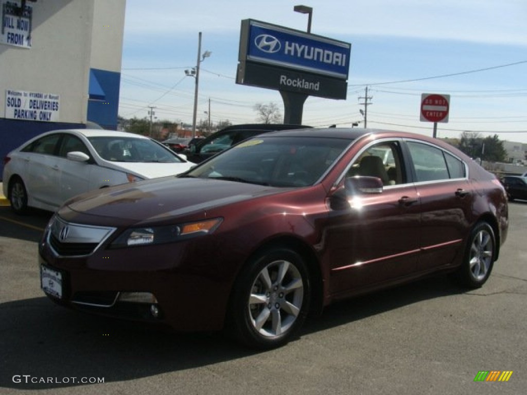 Basque Red Pearl Acura TL