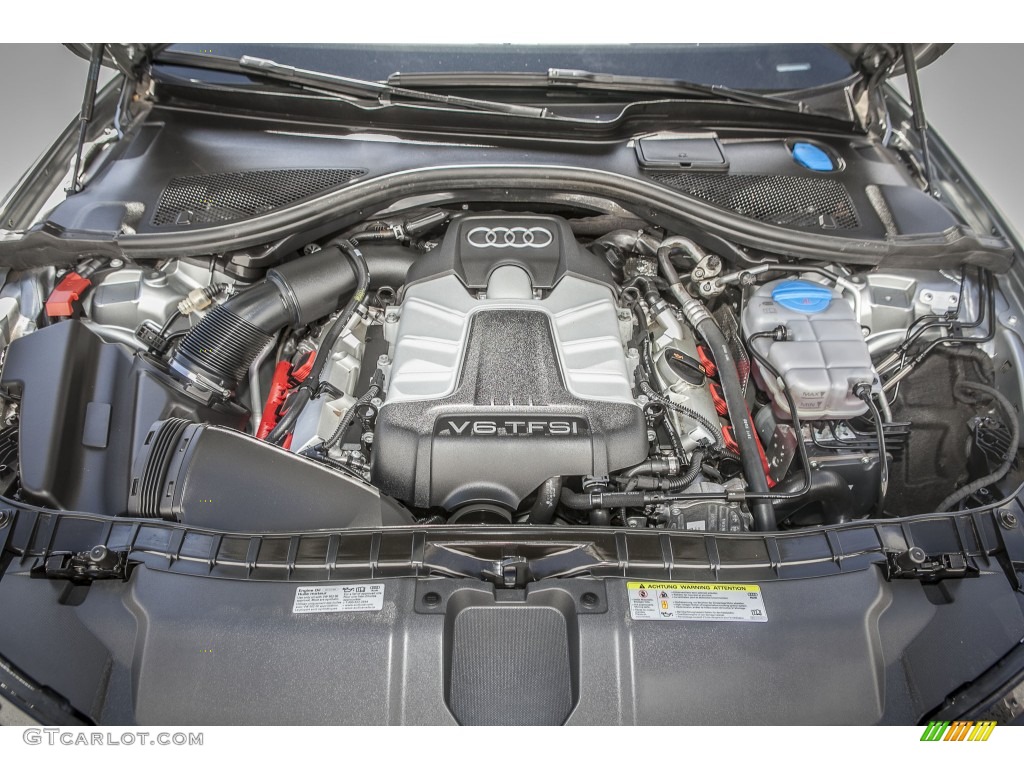 2012 Audi A6 3.0T quattro Sedan 3.0 Liter FSI Supercharged DOHC 24-Valve VVT V6 Engine Photo #91183657