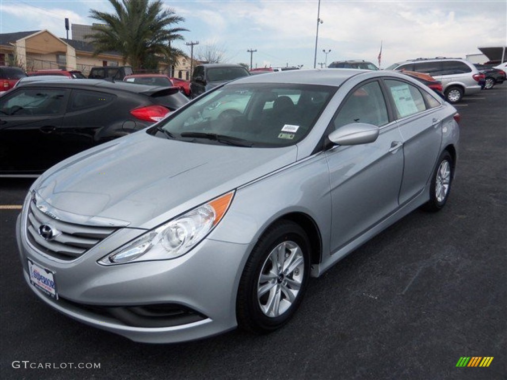 2014 Sonata GLS - Radiant Silver / Gray photo #1