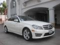 Arctic White - C 250 Coupe Photo No. 25