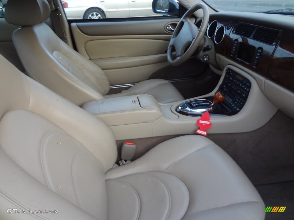 2005 XK XKR Coupe - Midnight Blue Metallic / Cashmere photo #6