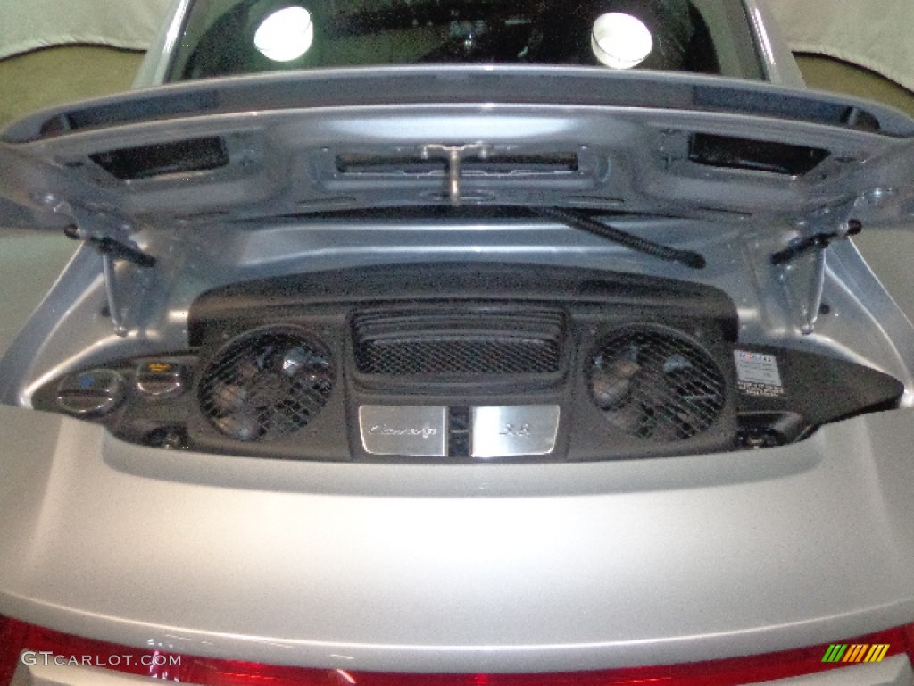 2014 911 Carrera 4S Coupe - Rhodium Silver Metallic / Black photo #13