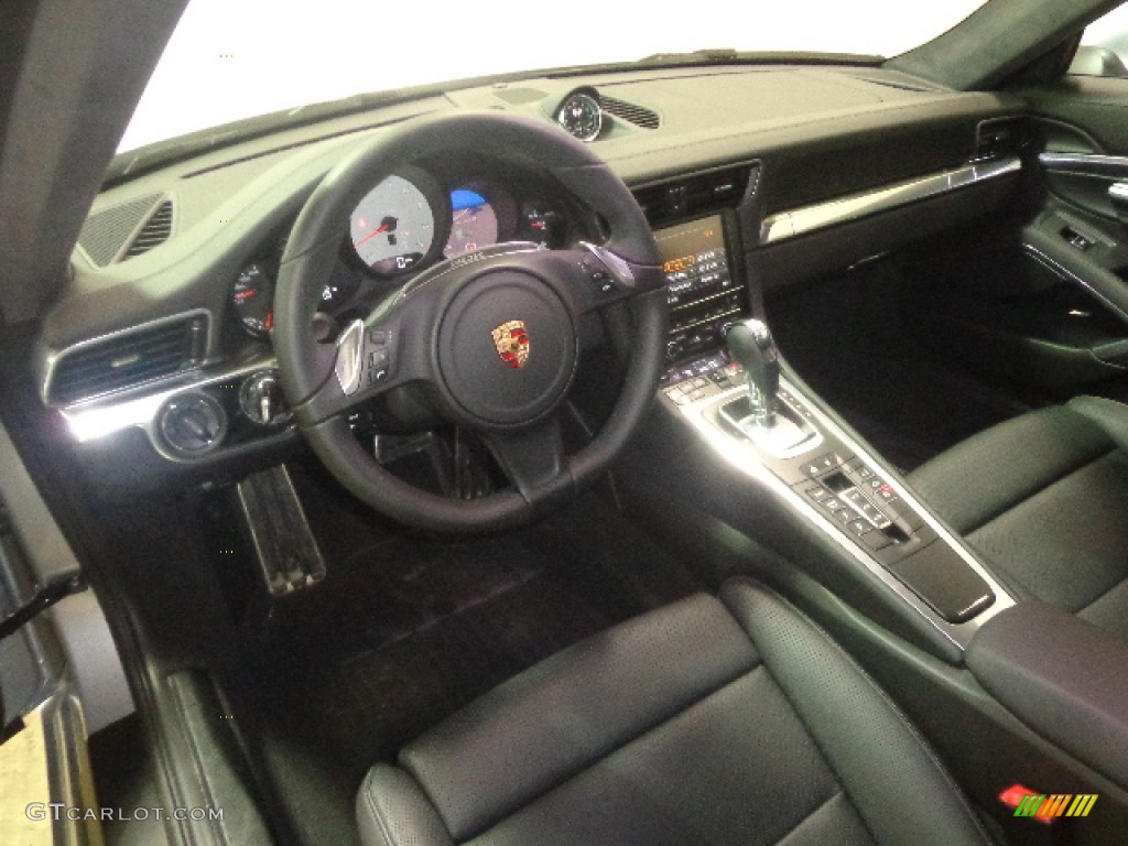 2014 911 Carrera 4S Coupe - Rhodium Silver Metallic / Black photo #22