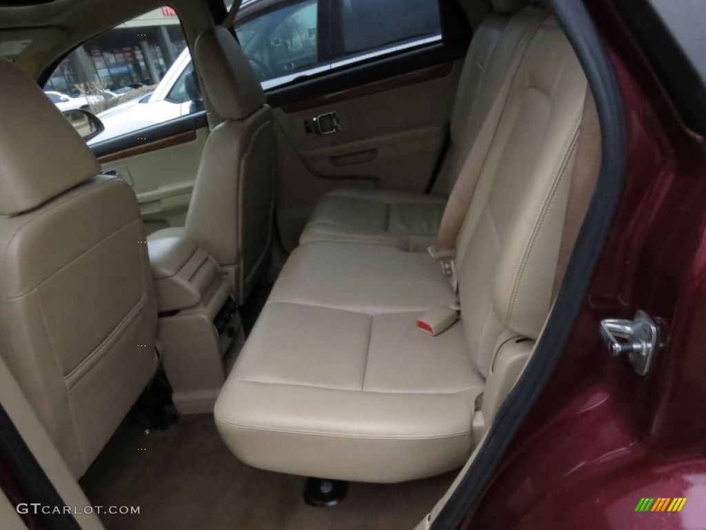 2008 XL7 Luxury AWD - Cranberry Red Metallic / Beige photo #10