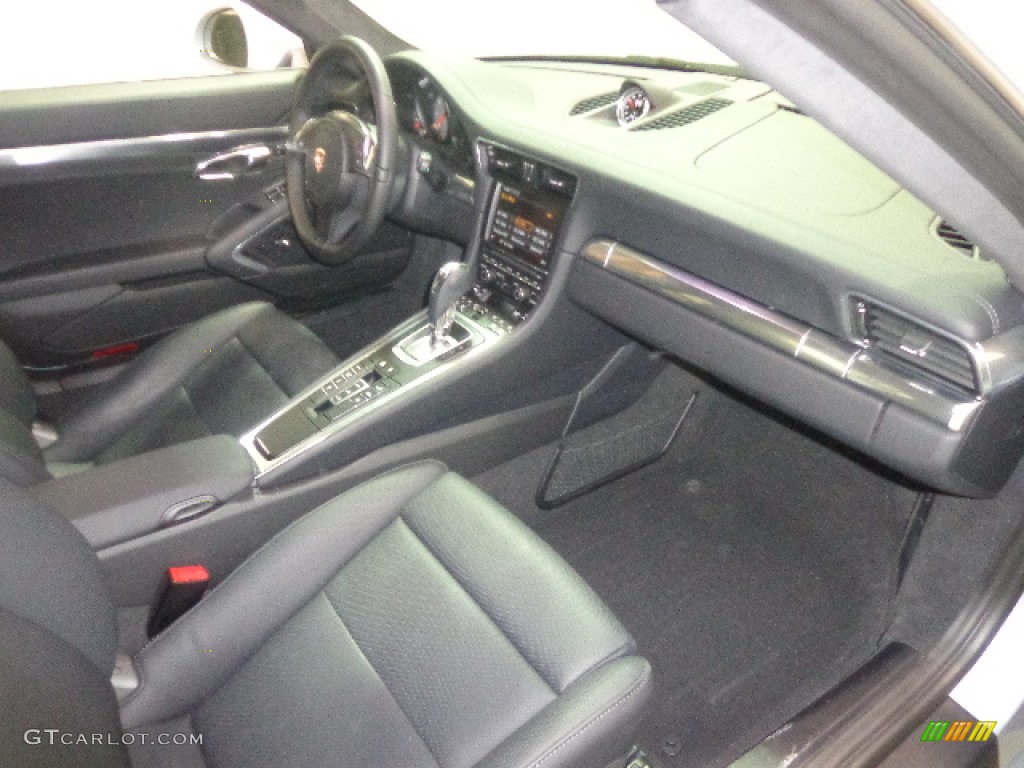 2014 911 Carrera 4S Coupe - Rhodium Silver Metallic / Black photo #31