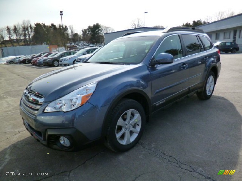 Twilight Blue Metallic 2014 Subaru Outback 2.5i Premium Exterior Photo #91187749