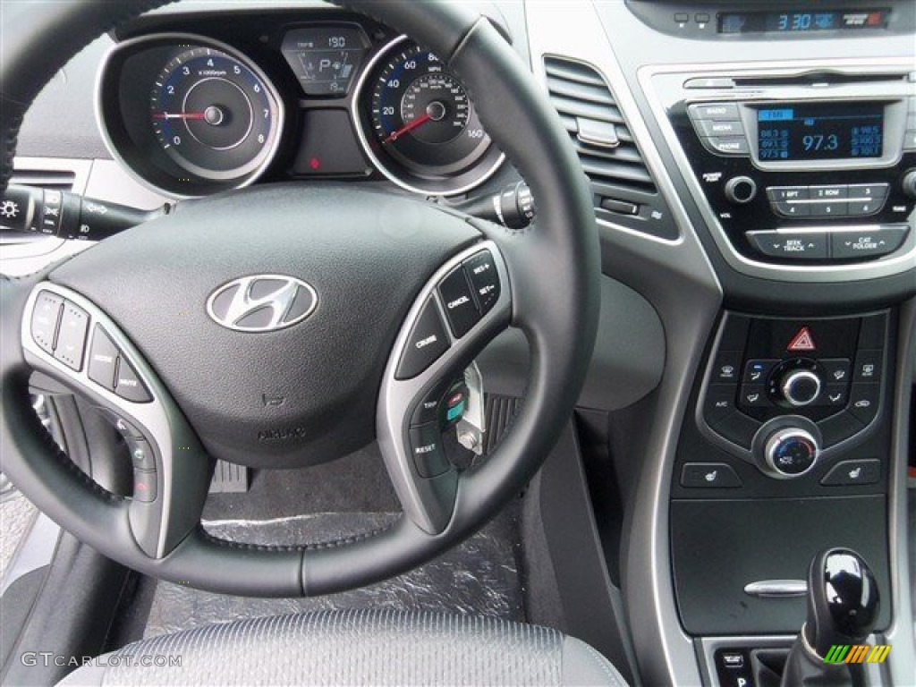 2014 Hyundai Elantra Coupe Standard Elantra Coupe Model Controls Photos