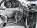 2014 Hyundai Elantra Coupe Gray Interior Controls Photo