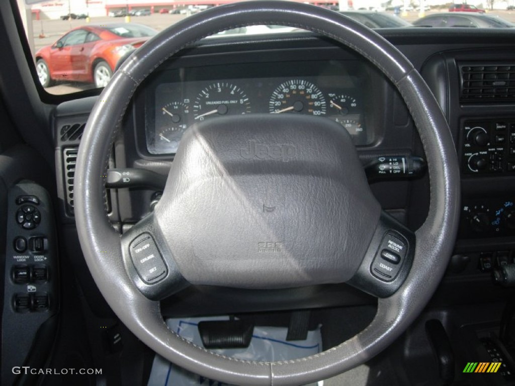 1999 Cherokee Sport 4x4 - Forest Green Pearl / Agate photo #2