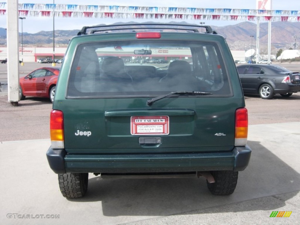 1999 Cherokee Sport 4x4 - Forest Green Pearl / Agate photo #12
