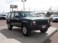 1999 Forest Green Pearl Jeep Cherokee Sport 4x4  photo #16