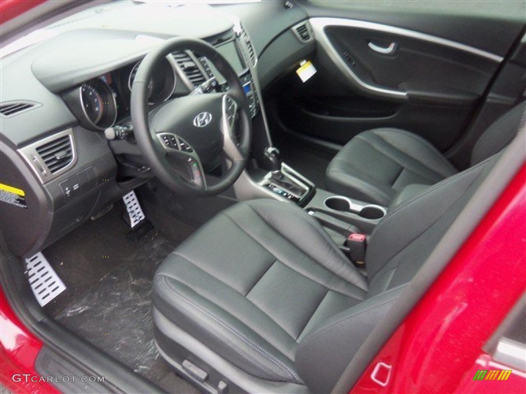 2014 Elantra GT - Geranium Red / Black photo #6