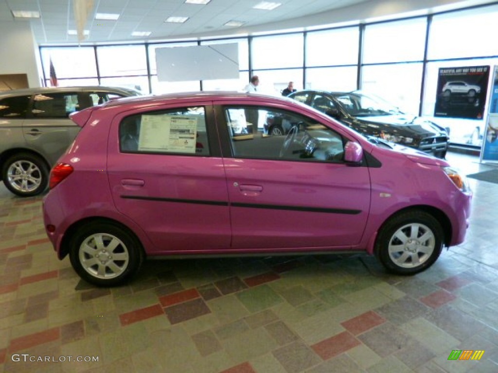 Plasma Purple 2014 Mitsubishi Mirage ES Exterior Photo #91189843