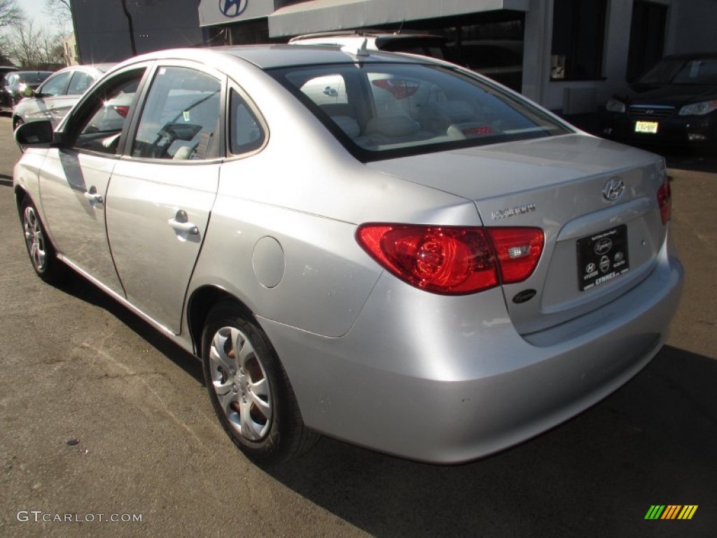 2009 Elantra GLS Sedan - Quicksilver / Gray photo #6