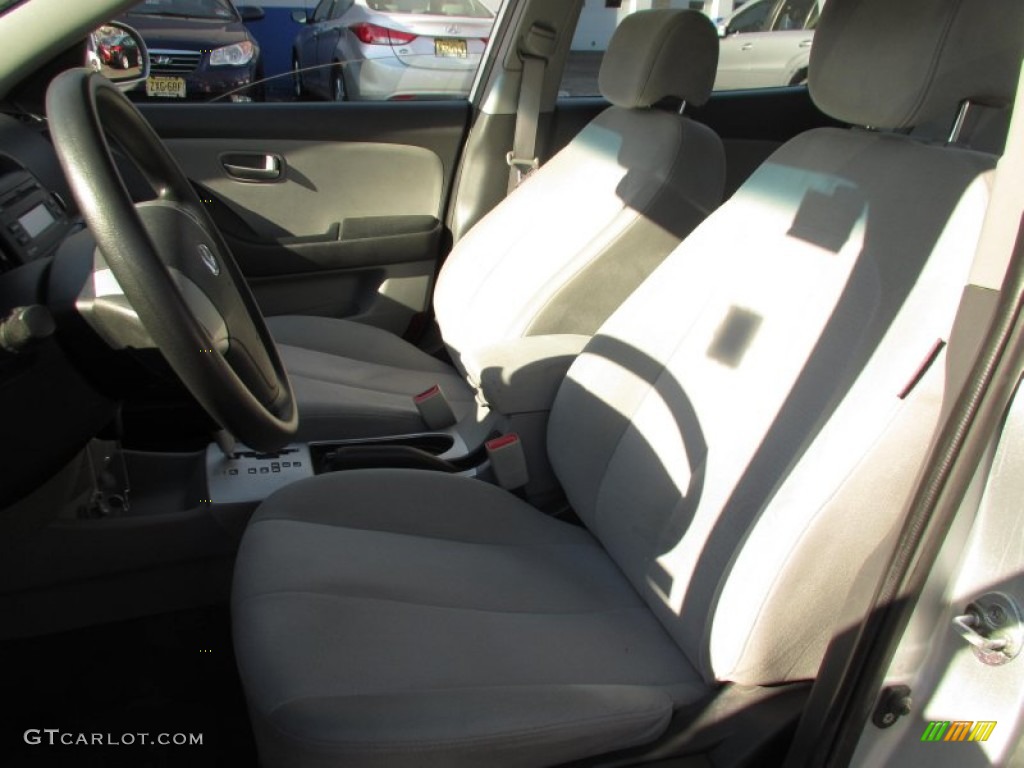 2009 Elantra GLS Sedan - Quicksilver / Gray photo #7
