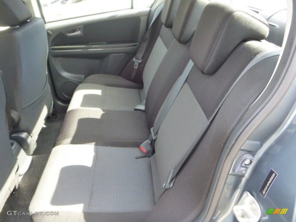 2009 SX4 Sport Sedan - Azure Gray Metallic / Black photo #16