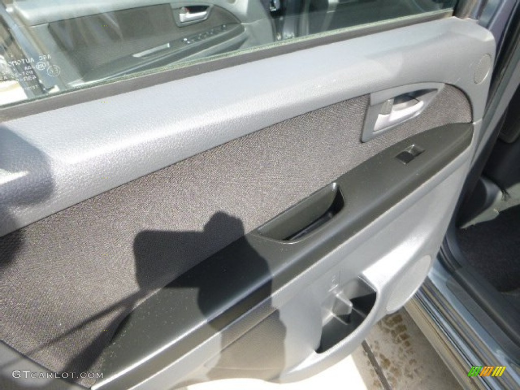 2009 SX4 Sport Sedan - Azure Gray Metallic / Black photo #18