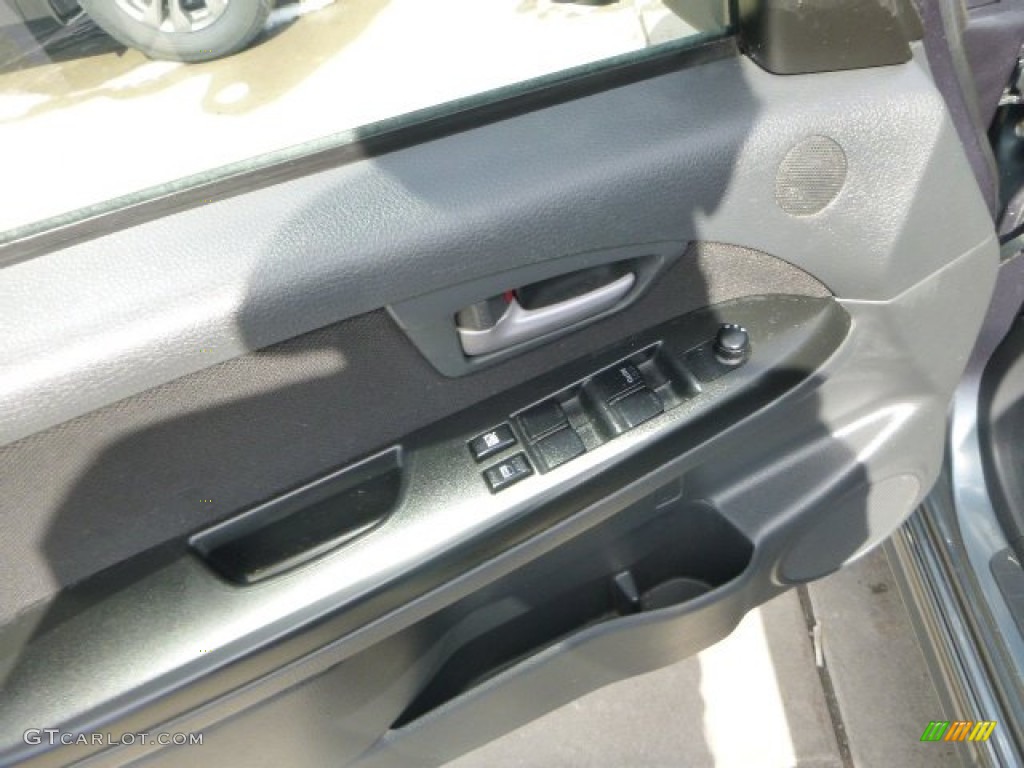 2009 SX4 Sport Sedan - Azure Gray Metallic / Black photo #19