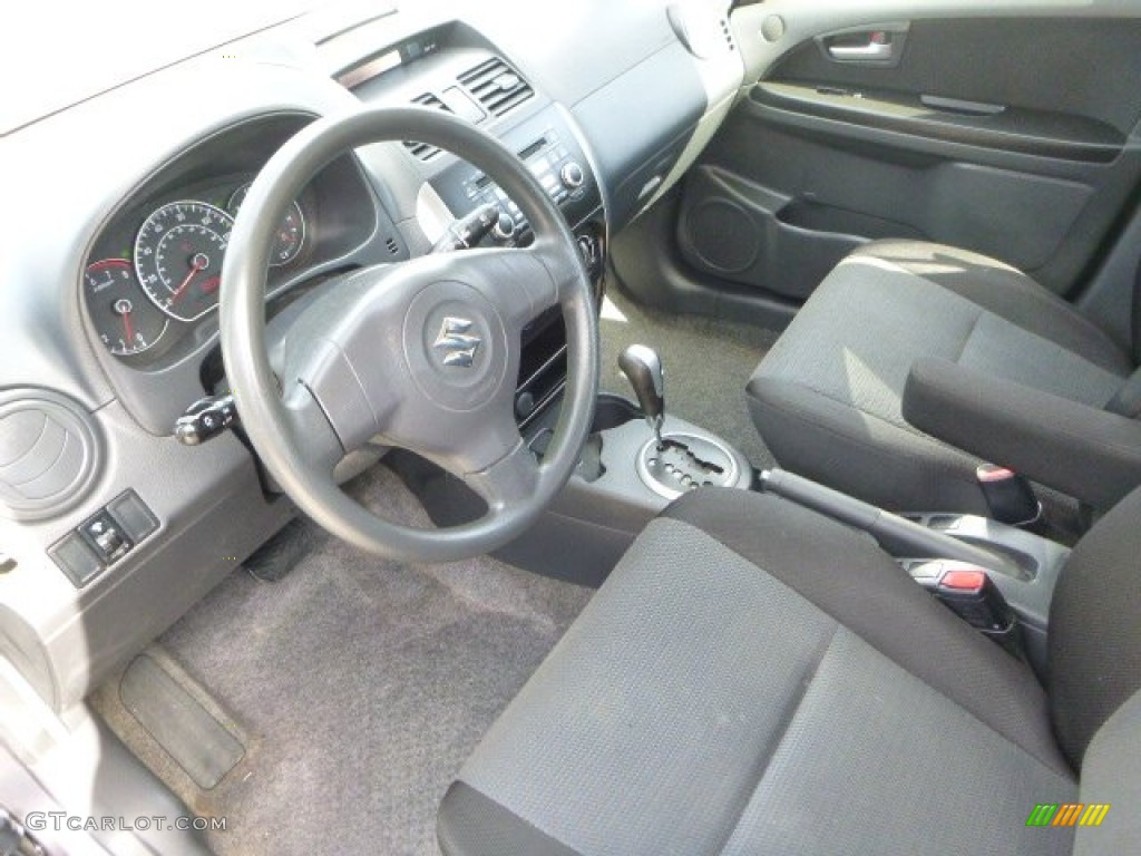 2009 SX4 Sport Sedan - Azure Gray Metallic / Black photo #20