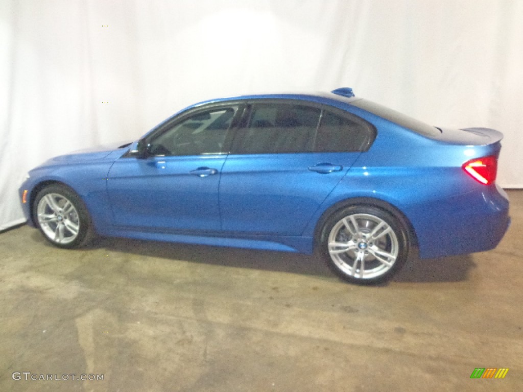 2013 3 Series 335i xDrive Sedan - Estoril Blue / Black photo #13