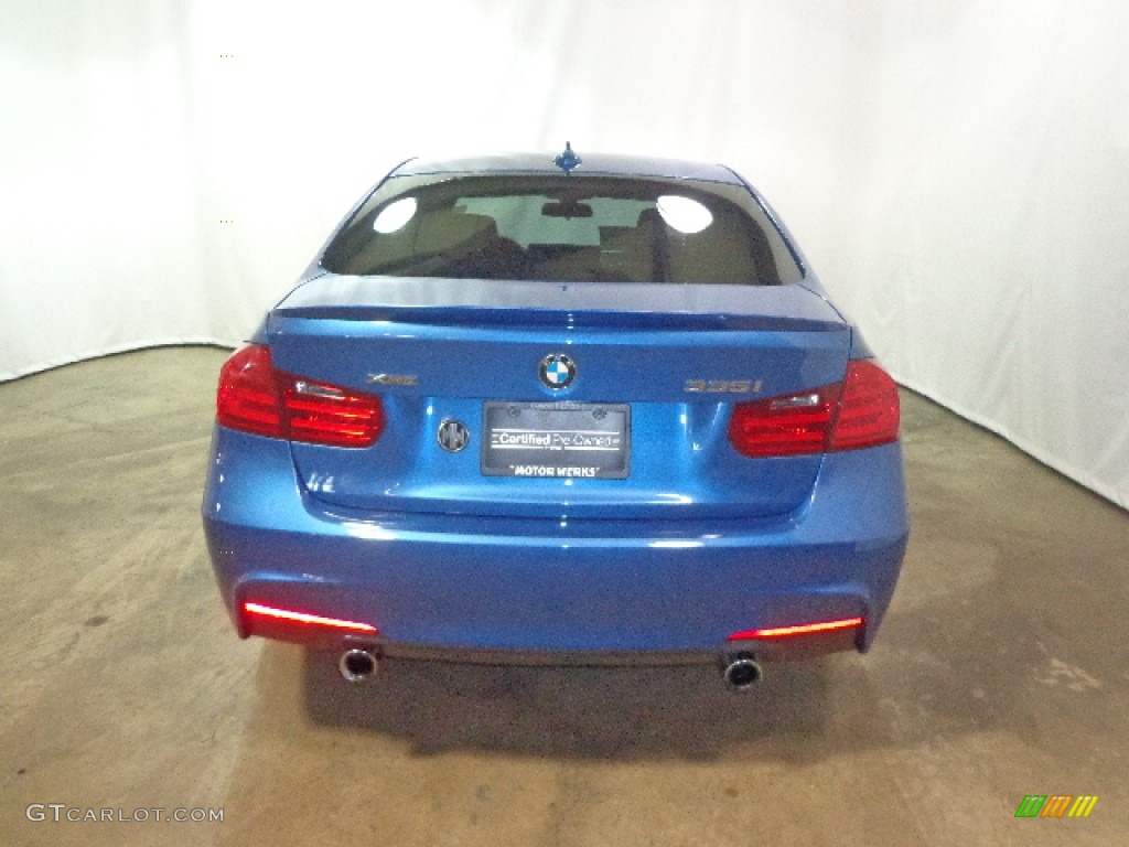 2013 3 Series 335i xDrive Sedan - Estoril Blue / Black photo #15