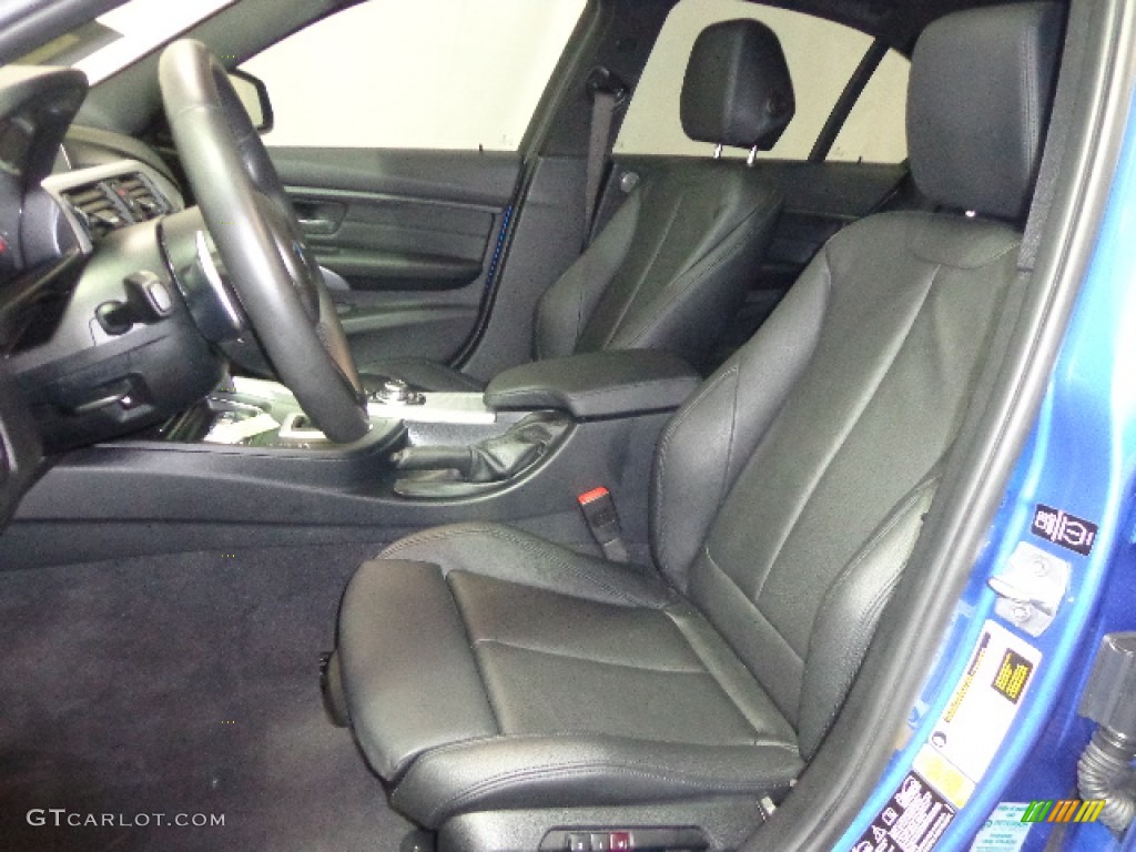 2013 3 Series 335i xDrive Sedan - Estoril Blue / Black photo #22
